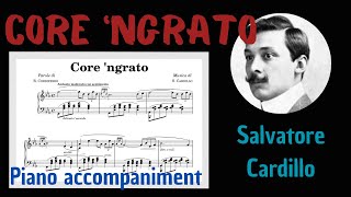 Miniatura del video "Core 'ngrato (piano accompaniment)- Salvatore Cardillo"