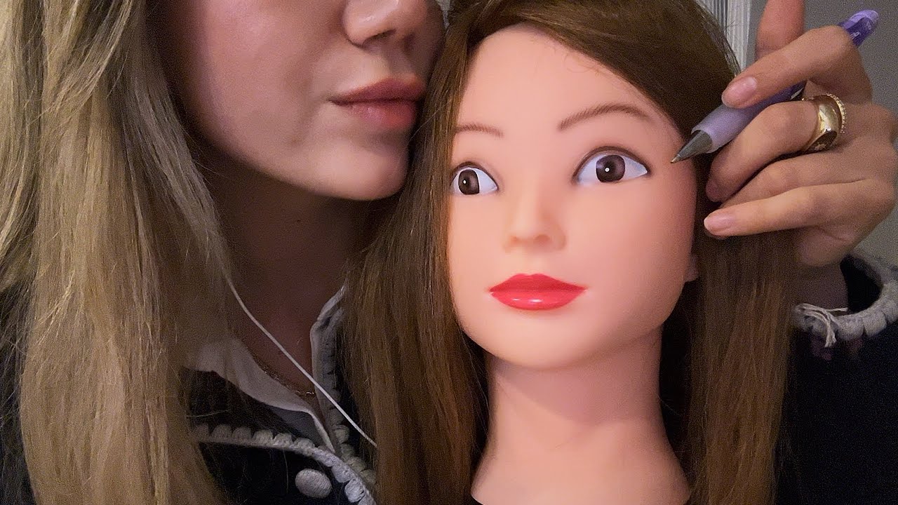 Türkçe ASMR~ Liseli Arkadaşınla Dedikodu Saati 📚✏️ Fısıltı, Yazı Yazma ve Saç Tarama İle!