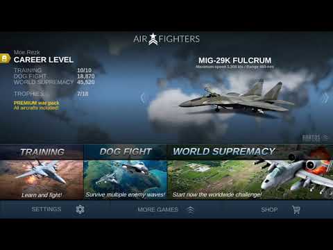AirFighters Combat - Part 1 - Overview! iOS & Android game