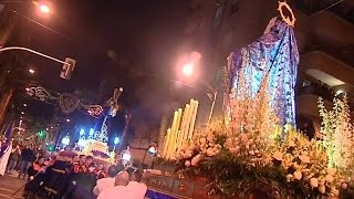 Todos pendientes de la Virgen de los Dolores en San Vicente del Raspeig