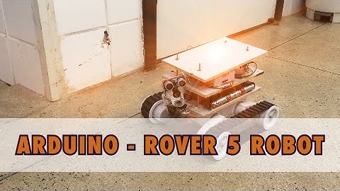 Arduino Project - Rover 5 Tank Chassis Robot