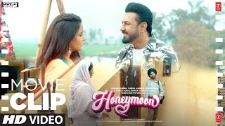 Honeymoon (ਹਨੀਮੂਨ) Movie Scene | Ishq Mein Jija Phasa Diya | Gippy Grewal, Jasmin | Punjabi Comedy