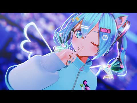 【MMD】 Beat Eater (ポリスピカデリー) MIKU's 16TH BIRTHDAY! [カルも式初音ミク]