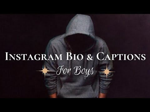 Instagram bio for boys  Instagram bio ideas for boys