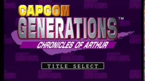 Gameplay Ps1 - Capcom Generations PAL (1999)