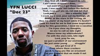 YFN Lucci-Dec 23 (Clean Edit \& Lyrics)