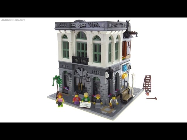 LEGO Creator Brick Bank detailed review! set 10251 YouTube