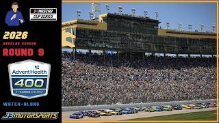 🔴 NASCAR Cup Series | 2026 | Round 9 | #AdventHealth400 Watch-Along
