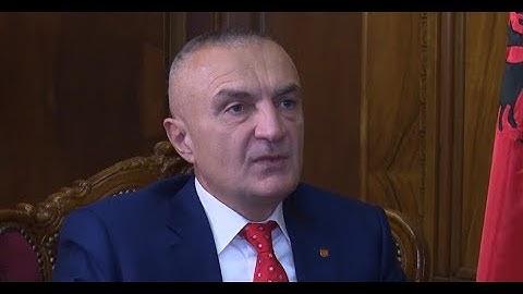 Intervistë ekskluzive me presidentin e Shqipërisë, Ilir Meta 20.11.2017
