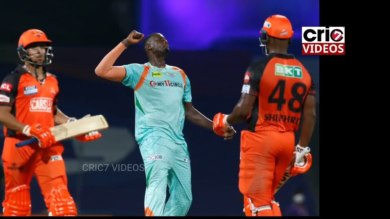 HIGHLIGHTS LSG vs SRH 12th ipl match highlights Lucknow super giants vs Sunrises Hyderabad 