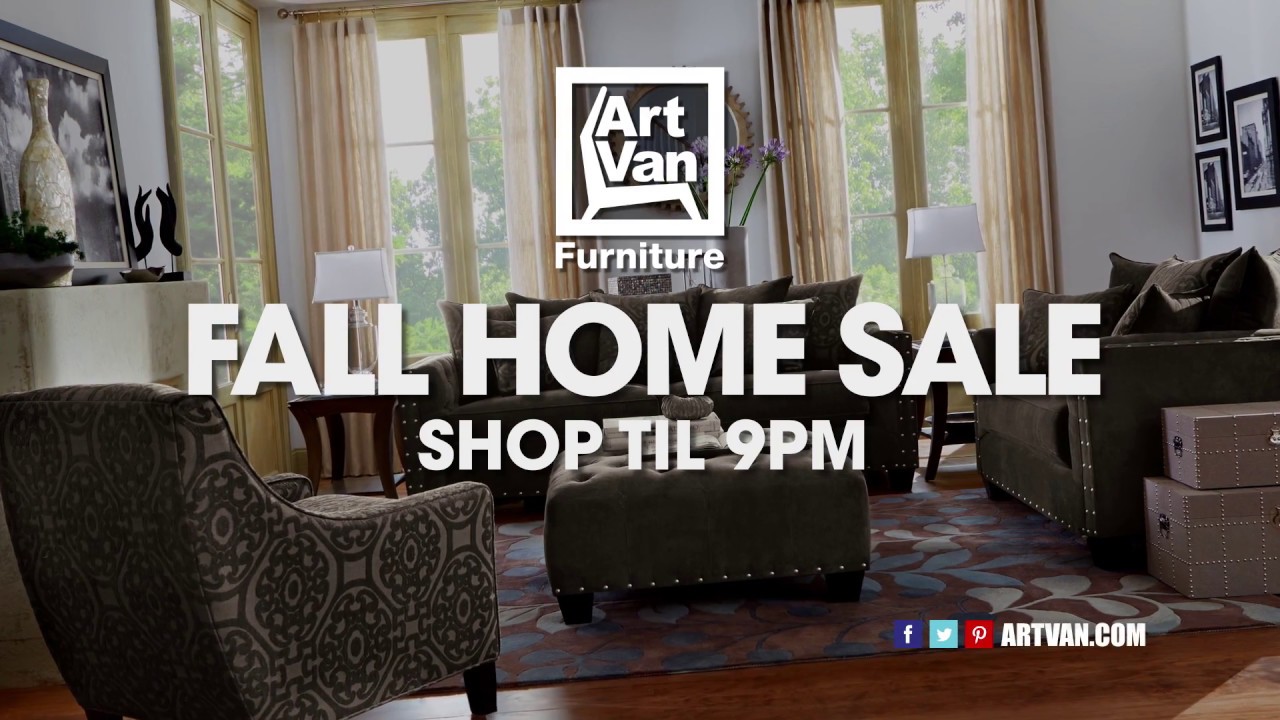 Art Van Furniture Fall Home Sale Catalog YouTube