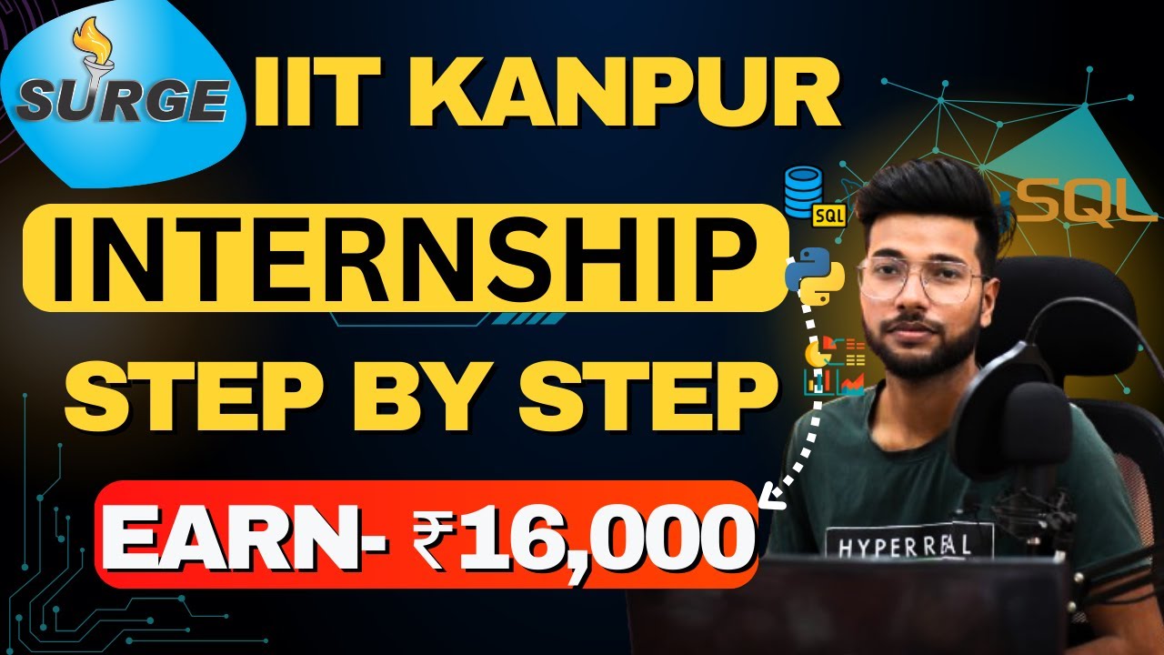 How To Apply For IIT Kanpur Summer Internships For College Students | Earn ₹16k 