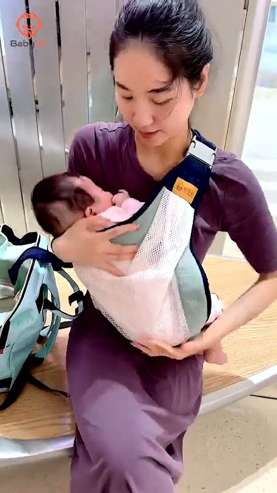 Baby Carrier Wrap | Fits in diaper bag, Frees up mother's hands, Easy use