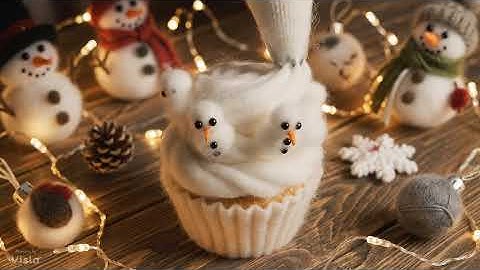 【AI ASMR】10 Christmas Cupcakes 🎄✨ Which One Will You Choose? | Relaxing & Satisfying ASMR