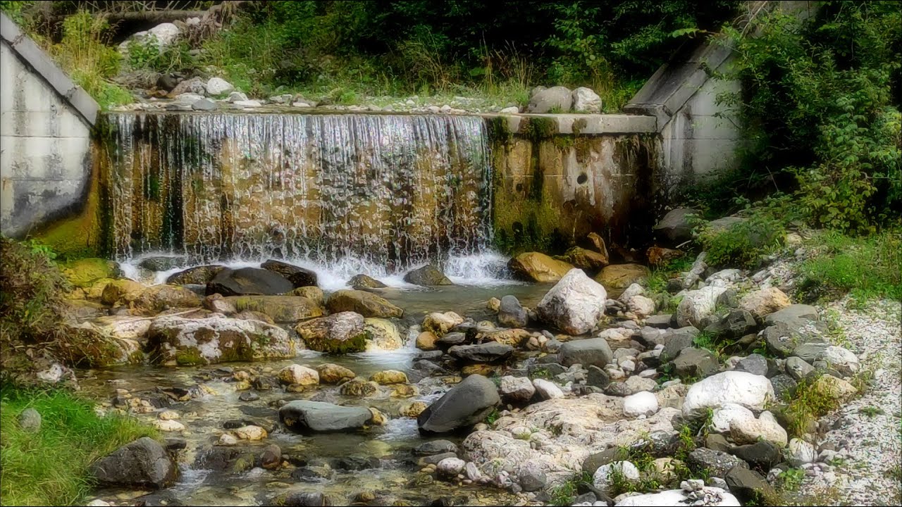 Relaxing Waterfall Nature Sounds Calming Birdsong Sound of Water ...
