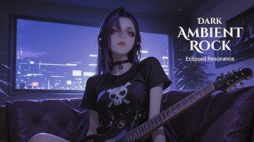 Eclipsed Resonance | Dark Ambient Rock Mix — Deep Atmospheric Guitars for Focus & Night Study