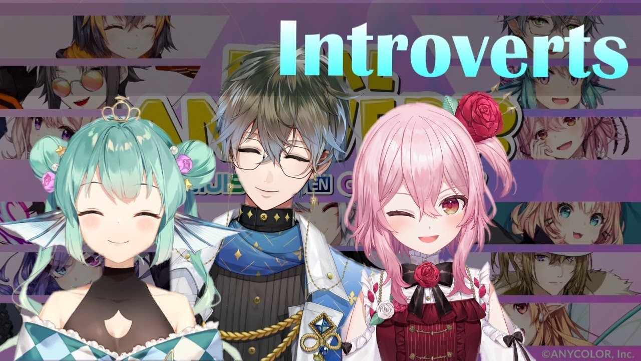 [Японские субтитлы] Краткое содержание серии «Команда интровертов» [NIJISANJI EN/Luxiem Clippings]