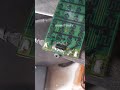 remove the chipset IC #komponenelectronik #tricks #chipset