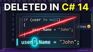 C# 14 Just Deleted This if Statement 🤯 | Tiny Feature, Big Difference