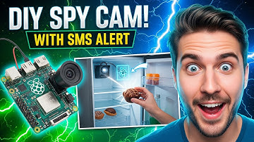 DIY Spy Cam with SMS Alert: Raspberry Pi Zero 2W + MotionEyeOS