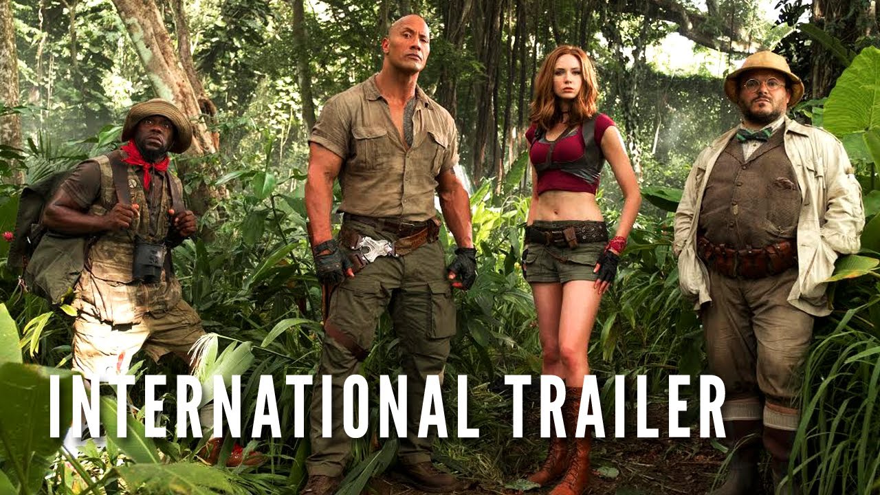 Watch the first trailer for The Rock's 'Jumanji' remake