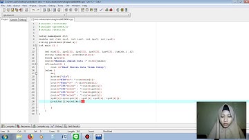Tugas program terstruktur dev c++ perhitungan nilai ipk menggunakan while, array dan function