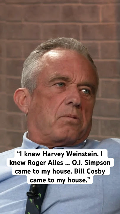RFK Jr. openly admits he flew on Jeffrey Epstein's plane and knows some other *interesting* people