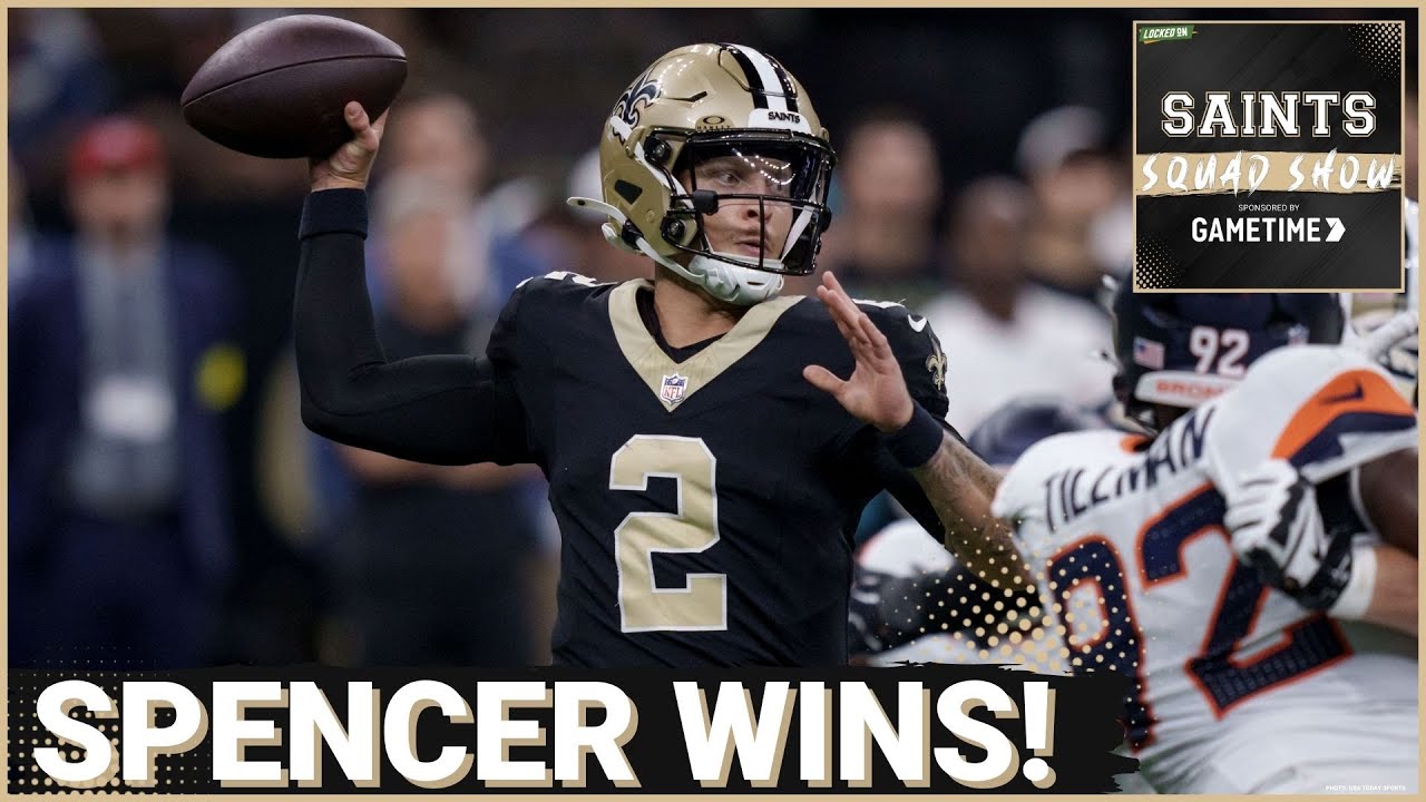 SAINTS SQUAD SHOW: Spencer Rattler OUTLASTS Tyler Shough, Wins New Orleans Saints Starting QB Job