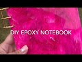 DIY *EPOXY* NOTEBOOKS