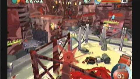 DE BLOB Wii Walkthrough Part 3C Downtown