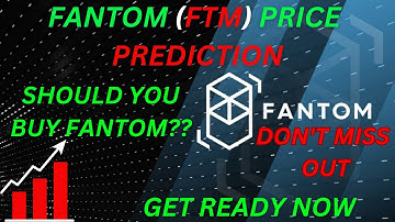 🚨FANTOM (FTM) SHOULD I BUY NOW PRICE PREDICTION [NEXT TARGETS] #fantom #ftm