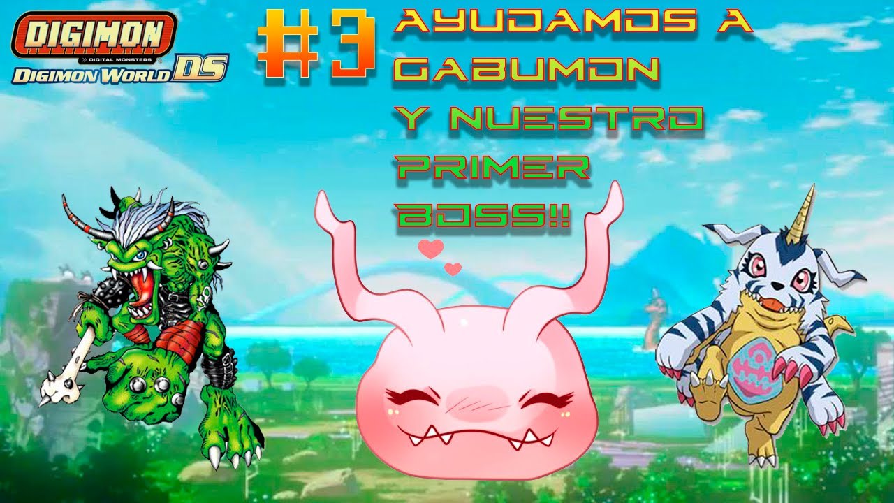 Digimon World Ds #3 La Espada De Gabumon Y Nuestra Primer Pelea Contra Jefe Sobreviviremos?!!