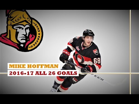 Mike Hoffman (#68) ● ALL 26 Goals 2016-17 Season (HD)
