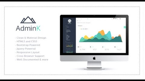 AdminK | Bootstrap Admin Template  - Site Templates | ThemeForest Download