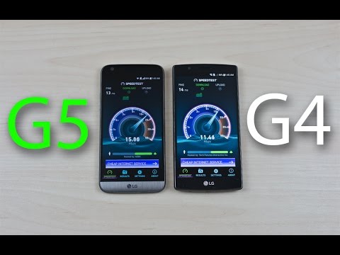 LG G5 vs LG G4 - Speed Test Comparison Review! (Curiosity Test)