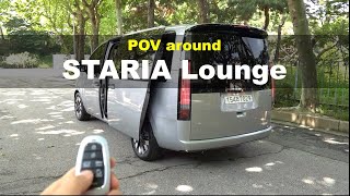 2022 Hyundai STARIA Lounge 7 Seat 2.2 CRDi POV Interior and Exterior