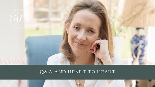 Q&A and heart to heart