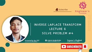 [L6] INVERSE LAPLACE TRANSFORM: SOLVE PROBLEM #4 | ENGINEERING MATHEMATICS-III | BY AJAY ECE screenshot 1