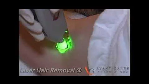 Dr. Sharma Supervises Laser Hair Removal Procedure
