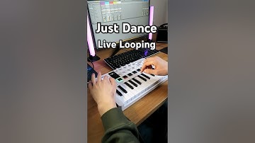 Just Dance - Lady Gaga | Live Looping in Ableton | MiniLab 3 #ladygaga #ableton #loop