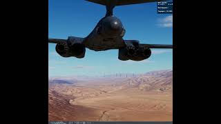 B-1B Bomber With 200 Mini Missiles vs 30 Killer UAVs #DCSWorld