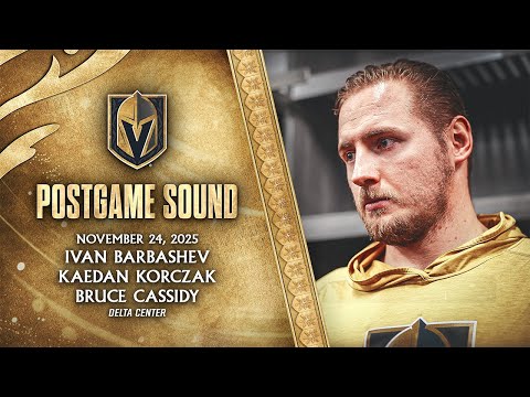 🎥 POSTGAME SOUND: Barbashev, Korczak & Cassidy