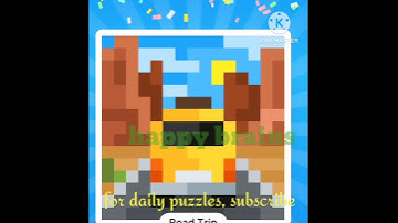 Nonograms daily challenge 22 November 2023 answer / solution / how to solve #happybrainsyt