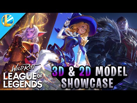 ALL 36 CHAMPIONS & SKINS IN 3D & 2D | WILD RIFT ALPHA TEST | League of Legends: Wild Rift