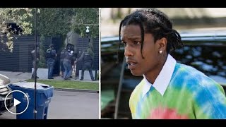 A$AP Rocky arrested at LAX airport for Shooting a Man in 2021. His bail is $550K