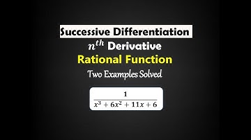 nth derivative of Rational function || Successive differentiation of Proper  Rational function ||