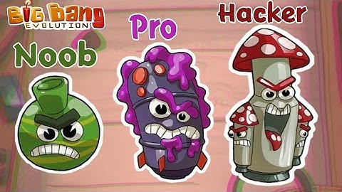 BIG BANG Evolution Gameplay - Atomic Bomb || Noob + Pro + Hacker - Part 2