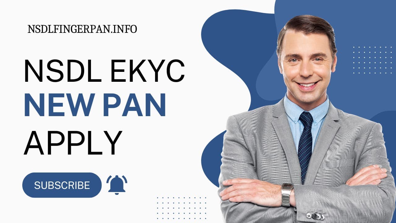 NSDL eKYC New Pan Apply 2023