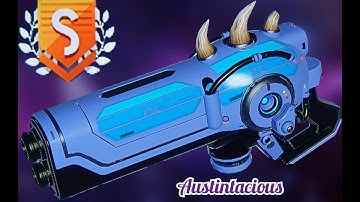 S-Class Experimental Rifle Multitool | Purple & Two Tone Blue Decal with HORNS | EUCLID Galaxy