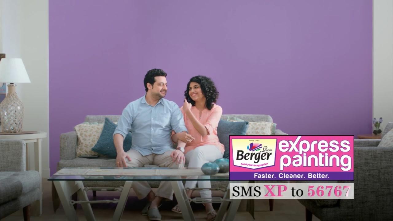 Berger Express Painting Husband and Wife TVC Hindi 2017 YouTube